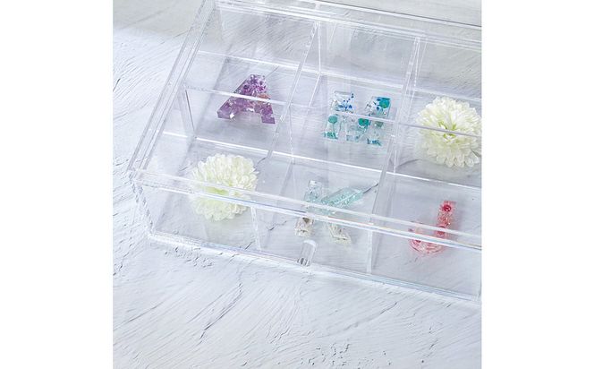 卓上アクリル引き出し 1台 川崎市自社工場一貫生産品 141305_MH17