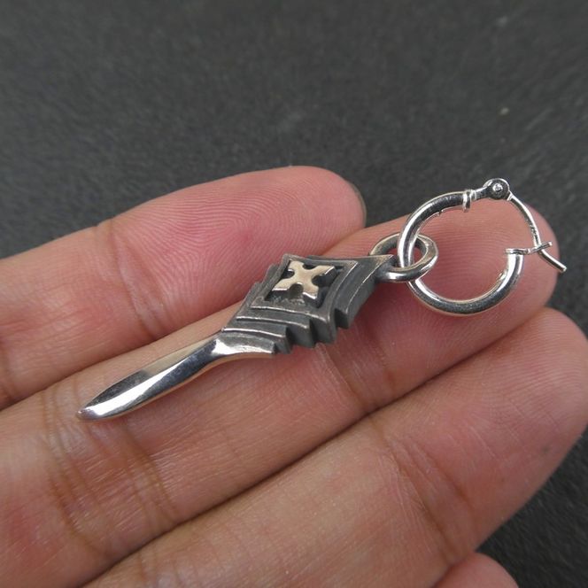 layers dagger pierce ダガー ピアス ｜ シルバー アクセサリー 925 ハンドメイド ジュエリー アクセ ファッション 人気 シンプル ギフト プレゼント 年末年始 お中元 お歳暮 内祝い 快気祝い