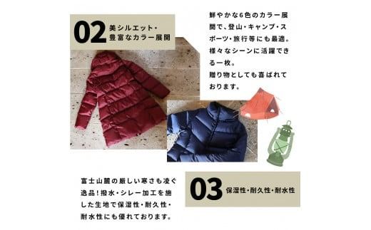 高品質 ダウンコート 900フィルパワー レディース 日本製 Mind 超軽量 羽毛 Mサイズ