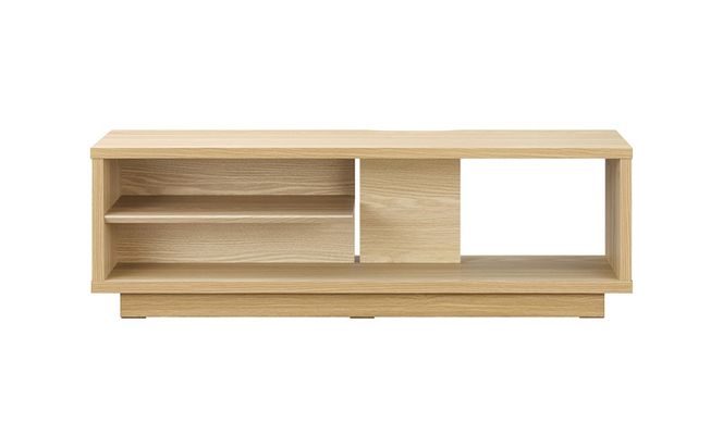 テレビ台 ローボード 幅100 TV台 OTS-100SR ナチュラル アイリスオーヤマ 木製 テレビボード テレビラック AVボード 収納 ラック スリム 薄型 45V 45型 おしゃれ 北欧 