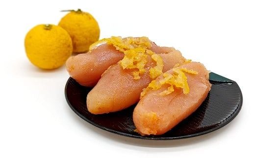 【訳あり】 辛子明太子 ゆず皮入り 切大 500g からしめんたいこ 明太子 明太 魚卵 すけそうだら 柚子 ゆず 切子 冷凍