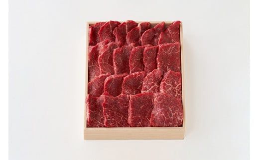 【寛閑観】近江牛『赤身』焼肉用（ランプ・イチボ）500ｇ【冷蔵】【FR27W】（国産牛　和牛　ブランド牛　ブランド和牛　黒毛和牛　牛肉　肉　高級　人気　おすすめ　神戸牛　松阪牛 に並ぶ 日本三大和牛 近江牛）