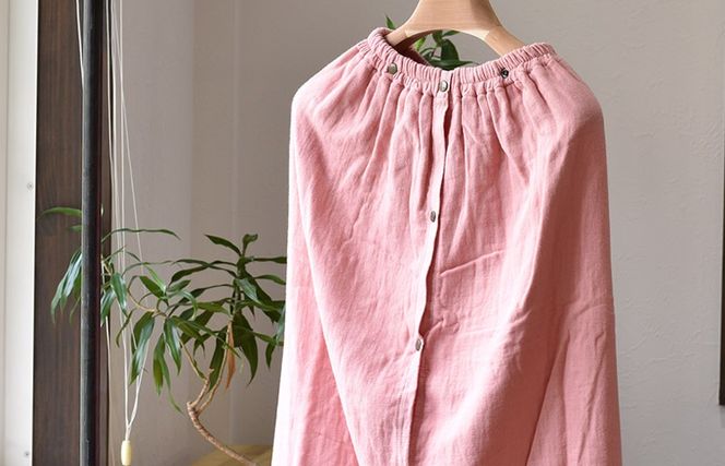 G2085 【スピード発送】プレミアムガーゼ ラップタオル（ピンク）