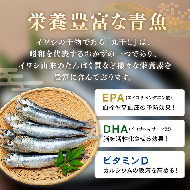 いわし 丸干し 48尾 ( 8尾 × 6 パック ) 干物 冷凍 小分け 愛知県 南知多町 ご飯 ごはん おかず おつまみ 魚 さかな 鰯 金鯱 イワシ 栄養 料理 カネ成 国産 人気 おすすめ