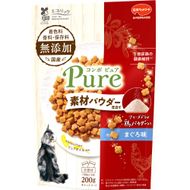 コンボ ピュア キャット まぐろ味・鶏パウダー仕立て 200g ｘ12(ケース単位) キャットフード