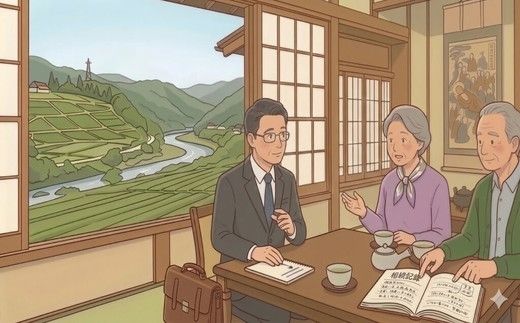 行政書士事務所が訪問する ご家族の見守りと書類整理サポート【002377】