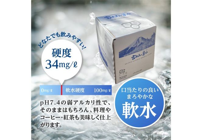 富士山の麗水　８L×２箱 富士山 天然水 富士山の麗水 水 ミネラルウォーター 防災 備蓄 ストック 保存 防災グッズ 山梨 富士吉田