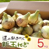 道の駅あわじ厳選新玉ねぎ５kg【発送時期2026年5月頃】 玉ねぎ