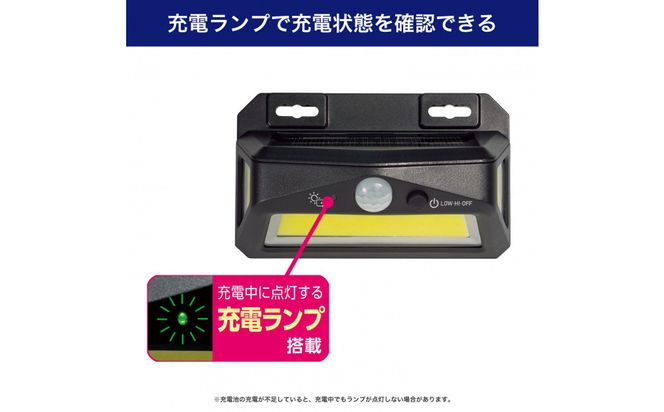 充電ランプ付ウォールライト　ESL-K001SL 272183_AZ280