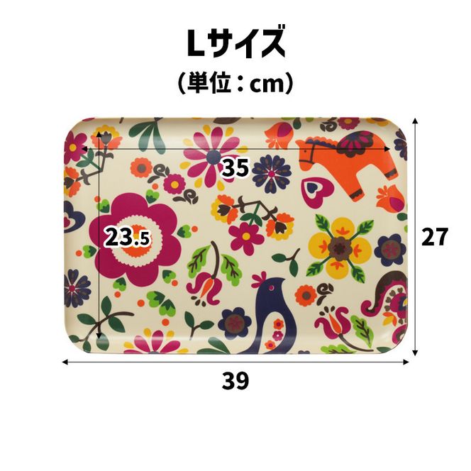 TATSU-CRAFT マグネットトレー L 39cm ポルカ すべり止め付き ［Tk1122］ 303446_DA90838