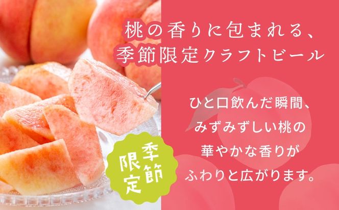 015B701 クラフトビール 桃のエール 6缶