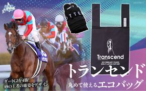 【トランセンド】丸めて使えるエコバッグ BRTV153