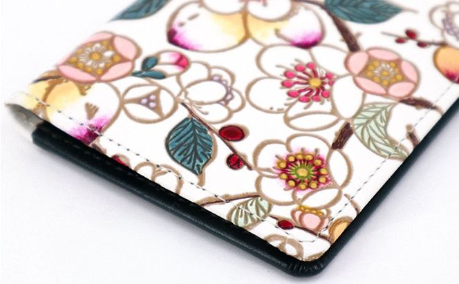 パスケース 梅花 メイホア 文庫屋大関 名刺入れ カードホルダー 名刺ケース 名刺ホルダー カード入れ 定期入れ 定期ケース 雑貨 生活雑貨 小物 革小物 革製品 本革 日用品 民芸品 工芸品 東京 東京都 墨田区