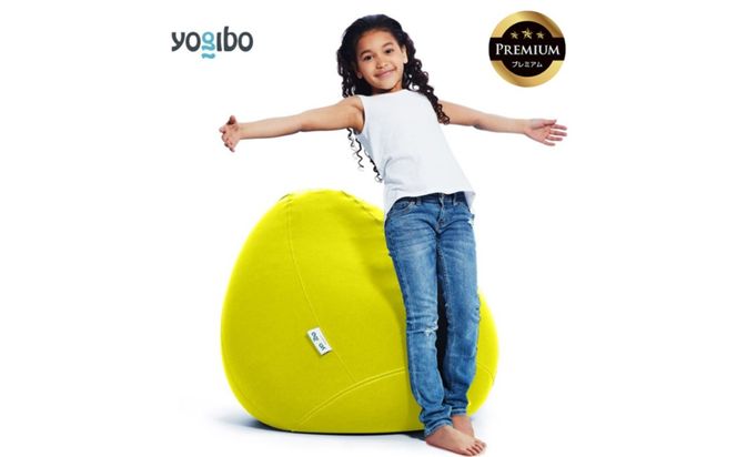 Yogibo Zoola Drop Premium（ヨギボー ズーラ ドロップ プレミアム）＜リーフ＞【ビーズクッション ビーズ 座椅子 椅子 クッション ビーズソファー ビーズソファ 新生活 プレゼント インテリア 家具 ベッド ゲーム】-[G787-4]