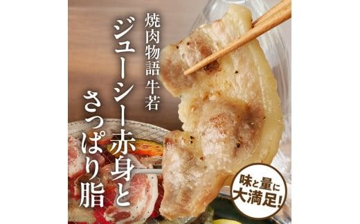 函館市 焼肉物語牛若 味付け白老豚（塩だれ）625g_HD048-014