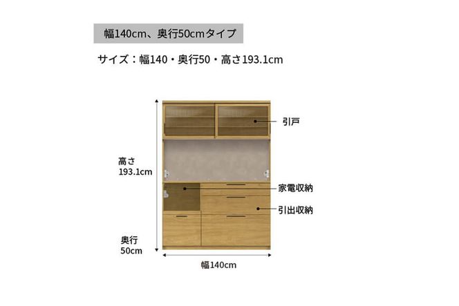 キッチンボード NWA-1400R  [No.1093]
