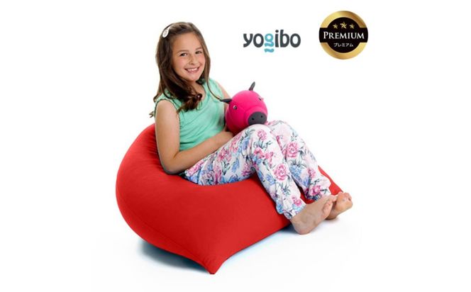 Yogibo Pyramid Premium（ヨギボー ピラミッド プレミアム）＜レッド＞-[G777-20]