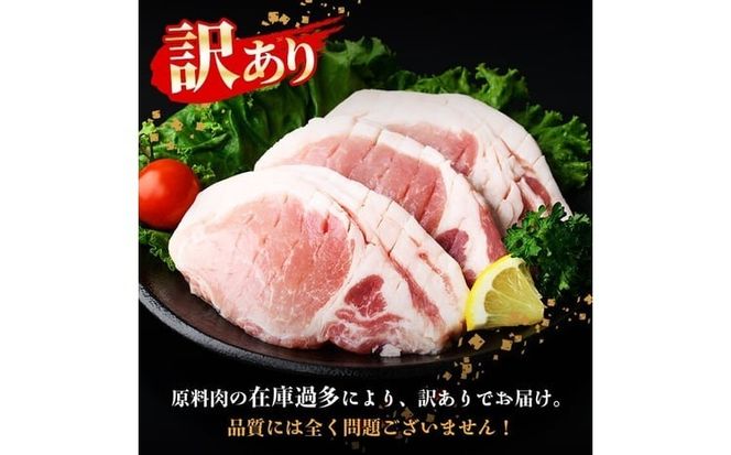 【訳あり・生産者応援】九州産豚ロース とんかつ用(計2.1kg) a1-161