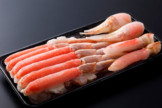 【生食可】鮮度抜群！獲れたての旨さをご自宅に！生本ズワイガニ　ハーフポーション　３肩　OD00163