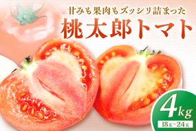 桃太郎トマト4kg（18玉～24玉）【ほたるの里】_HA0572