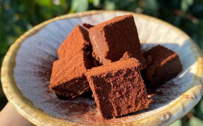 【豆腐を使った生チョコ】 とろりんちょ 2パック 糸島市 / イトオカシ。[AHP007]