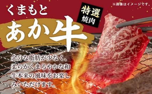 【定期便3ヶ月】【特選焼肉用500g】くまもとあか牛〈GI認証〉- 肉 お肉 牛肉 くまもとあか牛 あか牛 和牛 焼肉 霜降り 特選 厳選 GI認証 冷凍 国産 九州産 熊本県産 熊本県 甲佐町