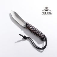 【FEDECA】ブッシュクラフトナイフ名栗黒檀 001231