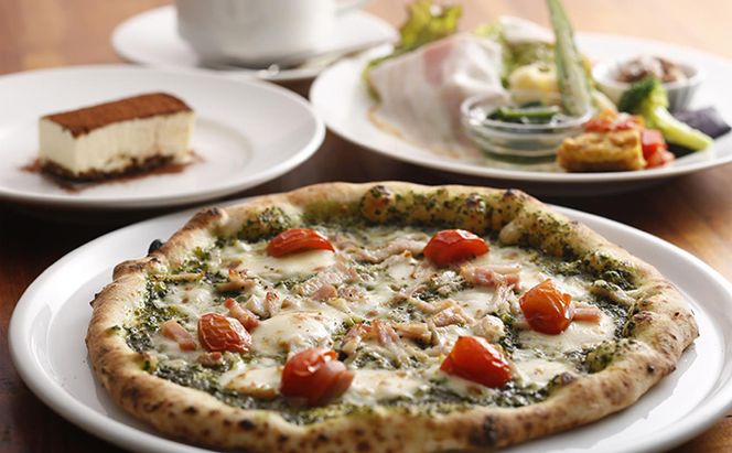 ピッツェリア IL BINARIO DI OROランチペアチケット お食事券 イタリアン ピザ ナポリピッツァ 2名様分