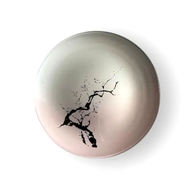 丸小皿  桜 グラデーションピンク（墨桜） ［NF273］ 303446_CU90102VC01