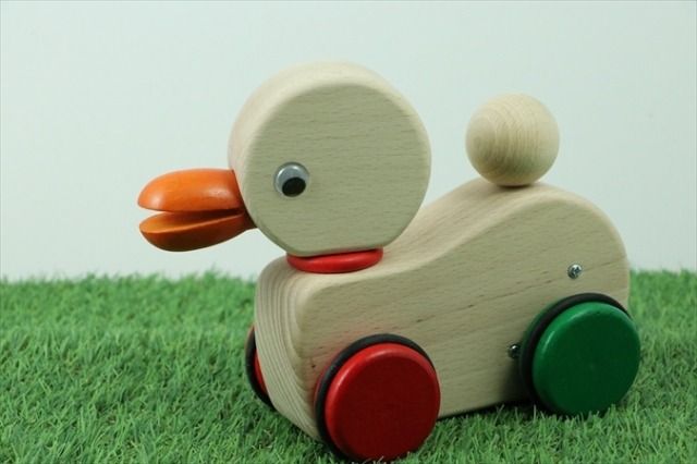 木製おもちゃ メロディダック