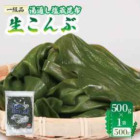 生こんぶ 500g×1袋 こんぶ 昆布 コンブ 三陸 国産 岩手県 大船渡 [honda012]