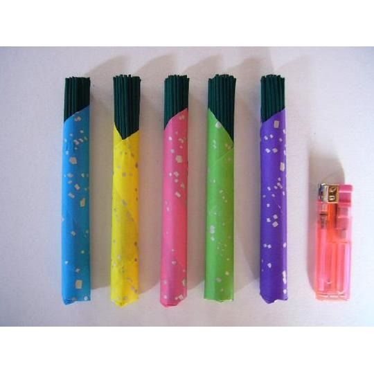 青五色1000把入 墓参用杉線香 栃木県産品 1ケース