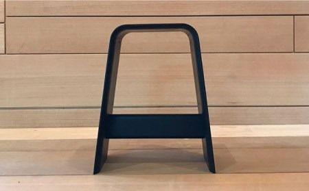 thin stool small （black） 糸島市 / 贈り物家具 みはたや [ADD024] スツール おしゃれ 椅子 チェア 低 座椅子 コンパクト