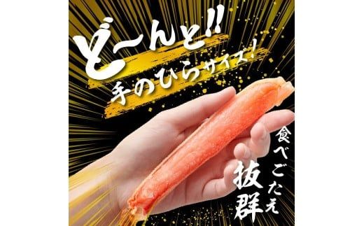 カット済み生ずわいがに 1kg（3Lサイズ）×2P_HD065-011