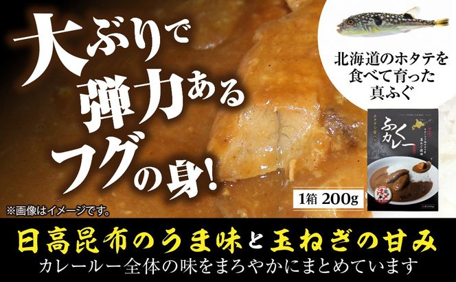 マフグたっぷり！ ふくカレー×5【北海道オホーツク海産フグ】 SRMN028