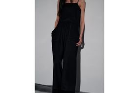 シルクリラックスパンツ（黒） ふるさと納税 リラックスパンツ パンツ シルク 高品質 丹後ちりめん ファッション 室内着　TH00011