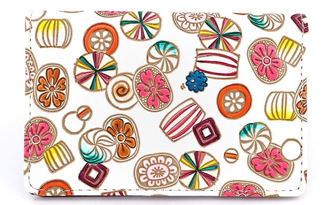 パスカードホルダー 飴 文庫屋大関 名刺入れ パスケース カードホルダー 定期入れ 革製品 革小物 大容量 ファッション小物 定期券入れ Suica入れ スイカケース パスモケース 日用品 雑貨 東京 東京都 墨田区