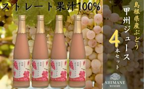 100%ぶどうジュース甲州4本セット 322032_CL002