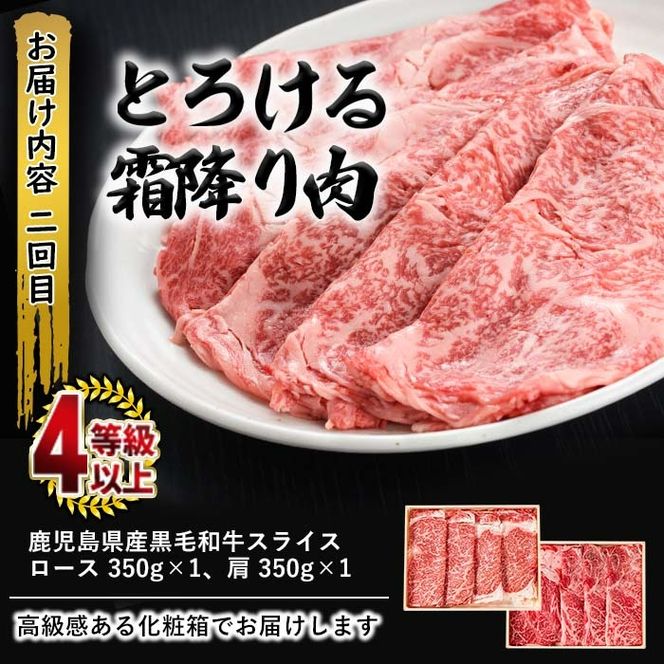 【定期便全3回】贅沢！国産黒毛和牛・豚肉定期便(3ヶ月連続・総量3.2kg以上) t0039-003