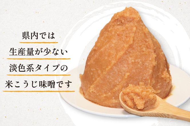 味噌 吟醸赤味噌 500g 2個 淡色 米こうじ味噌 500g 4個 計3kg [高長醸造 宮城県 南三陸町] 味噌 みそ お味噌 赤味噌 米麹 米こうじ 麹 大豆 発酵 味噌汁 みそ汁 調味料 食べ比べ 詰め合わせ ふるさと納税 FAK-0395