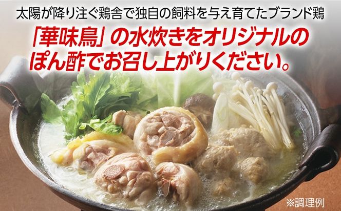 福岡「華味鳥」水炊きセット(3～4人前)　 お取り寄せグルメ　お取り寄せ 福岡 お土産 九州 ご当地グルメ 福岡土産 取り寄せ 福岡県 食品