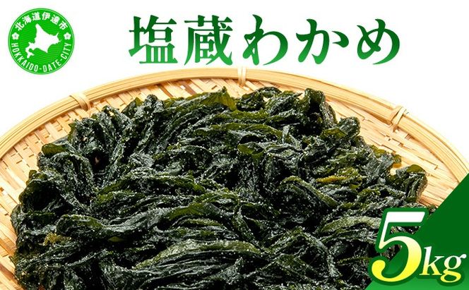 塩蔵ワカメ 5kg【ysk-006】わかめ ワカメ 海藻 海産物 おにぎり 味噌汁 うどん そば 小分け 国産 伊達産