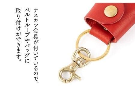 スライド キー ケース 《糸島》【LADIES&GENTLEMEN】 革 革製品 [ADK027] 「ジャラジャラ」をスマートに 手にすっぽり収まるキーケース