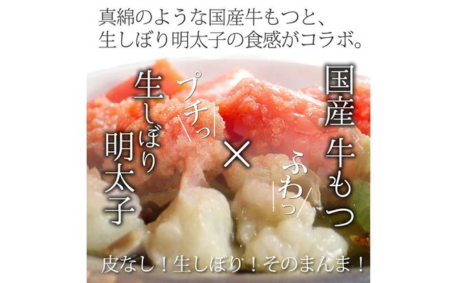 博多 明太 醤油 もつ鍋 セット （4～6人前） 国産 牛 もつ 600g 博多もつ鍋 国産牛 もつなべ 鍋 鍋セット 牛 もつ モツ 小腸 牛ホルモン 明太子 ちゃんぽん麺 醤油スープ 福岡県 嘉麻市 冷凍