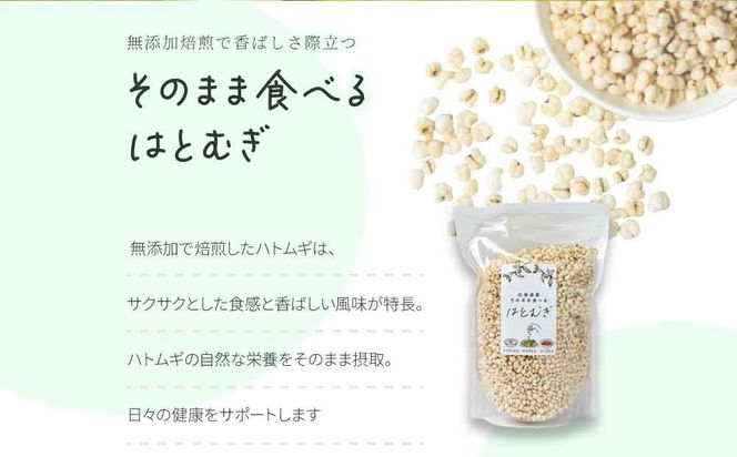アソートセットＡ(そのまま食べるはとむぎ+はとむぎティーバッグ)【crt-010】北海道産 ハトムギ 健康食品 グラノーラ お茶 飲料 ドリンク