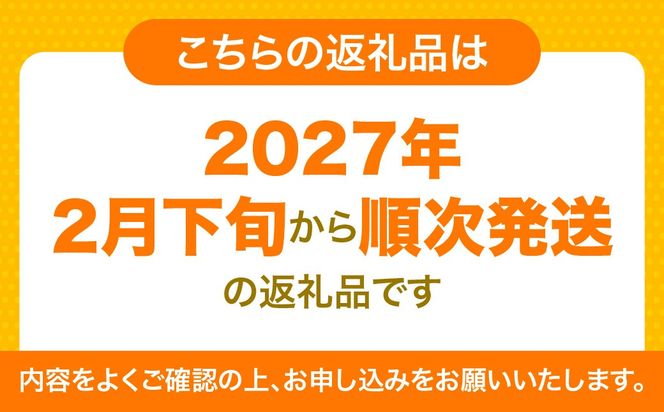 【先行予約】【訳あり】産地直送！愛媛県産清見タンゴール 5kg（2027年2月下旬より順次発送）IKTF035