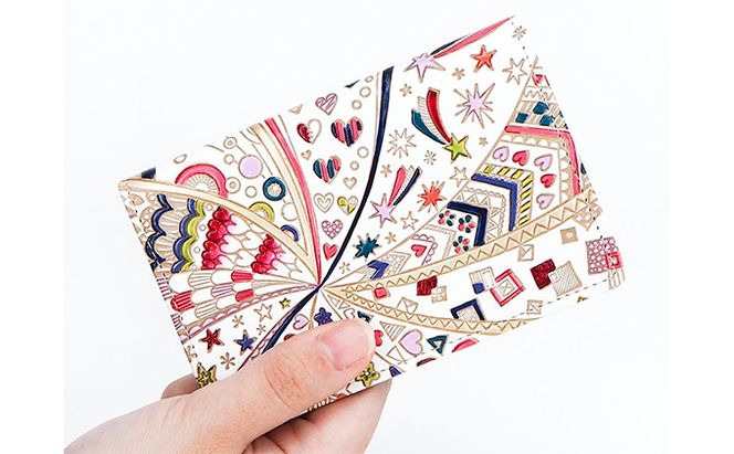 パスケース グロッシーハート 文庫屋大関 名刺入れ カードホルダー 名刺ケース 名刺ホルダー カード入れ 定期入れ 定期ケース 雑貨 生活雑貨 小物 革小物 革製品 本革 日用品 民芸品 工芸品 東京 東京都 墨田区