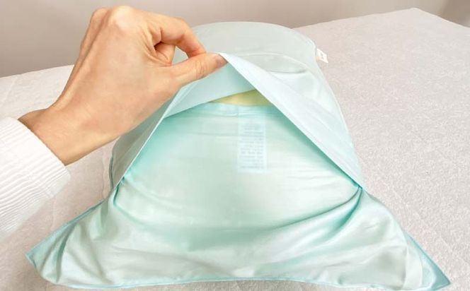 PerSpookペルスプーク【ピロケース】【Mサイズ】【ミント】【無地】【日本製】 EZ277