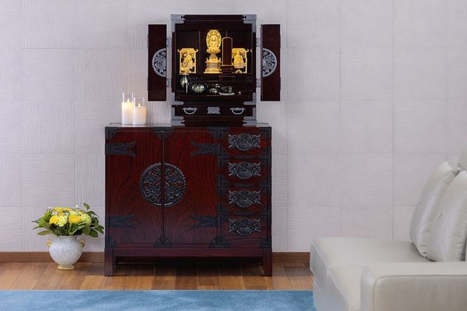 仙台箪笥 三尺キャビネット 拭き漆塗り KC-323 （申込書返送後、1ヶ月～6ヶ月程度でお届け） 欅産業 たんす 家具 収納 インテリア|06_kyk-780301