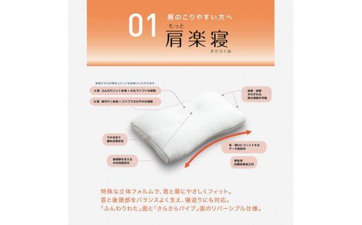 【 nishikawa 西川 】 医師がすすめる健康枕 もっと肩楽寝 低め 【P228W】 枕 枕 枕 枕 枕 まくら まくら
